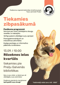 Suņu saimnieku zibakcija Preiļos