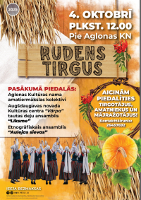 Rudens tirgus Aglonā