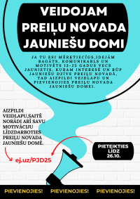 Veidojam Preiļu novada jauniešu domi