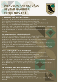 Pašvaldība aicina uzņēmējus piedalīties diskusijās par aktualitātēm Preiļu novadā
