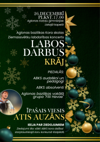 Aglonas bazilikas Kora skola aicina uz Ziemassvētku labdarības koncertu “Labos darbus krāj”