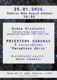 Priesteru sarunas “Paradīzes dārzs”