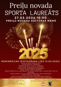 Aicinām pieteikt pretendentus Preiļu novada BJSS balvai “Preiļu novada sporta laureāts 2025”