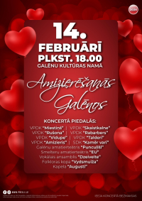 Koncerts "Amizierēšanās Galēnos"