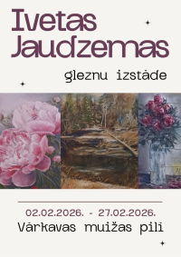 Ivetas Jaudzemas gleznu izstāde