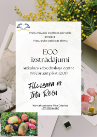 Pieaugušo izglītības dienas - nodarbība “Filcēšana”