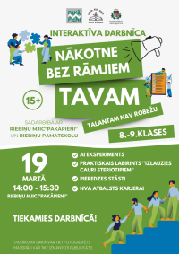 Interaktīva darbnīca jauniešiem “Nākotne bez rāmjiem”
