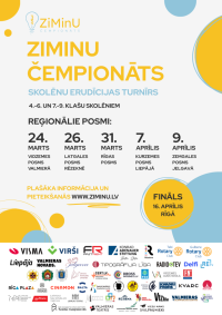 Rēzeknē notiks skolēnu erudīcijas turnīra “ZiMinU čempionāts” Latgales posma spēle