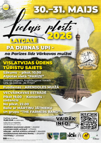 Aicinām piedalīties Vislatvijas ūdenstūrisma saietā “Lielais plosts 2026”