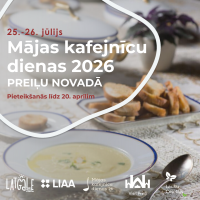 Atvērta pieteikšanās “Mājas kafejnīcu dienām 2026” Preiļu novadā