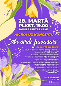 Koncerts “Ar sirdi pavasarī”