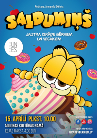 Jautra izrāde bērniem un vecākiem "Saldumiņš"