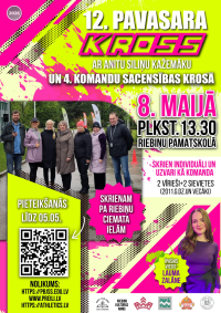 12. pavasara kross ar Anitu Siliņu Kažemāku