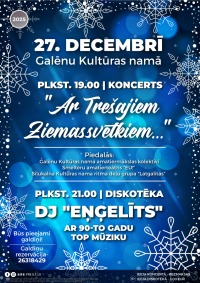 Koncerts "Ar Trešajiem Ziemassvētkiem"