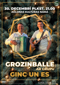Groziņballe kopā ar grupu "Ginc un Es"