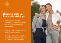 Kādas profilaktiskās veselības pārbaudes  pieaugušie var veikt bez maksas?