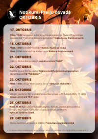 Notikumi un izstādes Preiļu novadā augustā