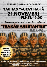 I. Šteinbergas sadzīviskā īskomēdija "Trakās asistentes" un jautri gabali no Galēnu teātra dzīves