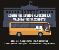 Pasažieru pārvadātāju protesta akcijas laikā 16. septembrī stundu nekursēs reģionālo maršrutu autobusi