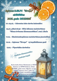 Aglonas BJBLPC “Strops” aktivitātes decembrī