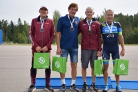 Preiļu novada vecmeistari gūst uzvaras biatlonā