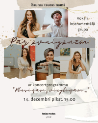Vokāli instrumentālās grupas "Pāri zvaigznēm" koncertprogramma "Klusiņām, viegliņām"