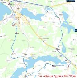 Velomaratons "Ar veļiku pa Aglyunu”