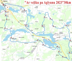 Velomaratons "Ar veļiku pa Aglyunu”