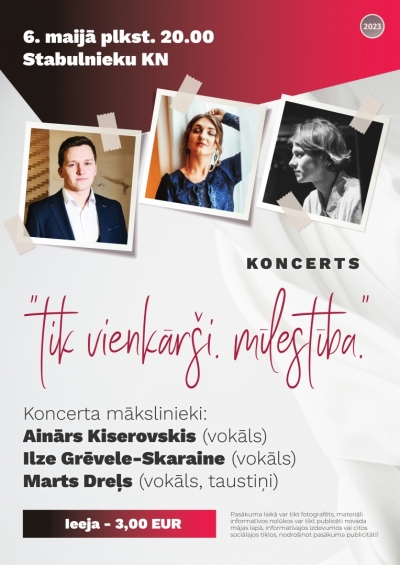 Koncerts "Tik vienkārši. mīlestība"