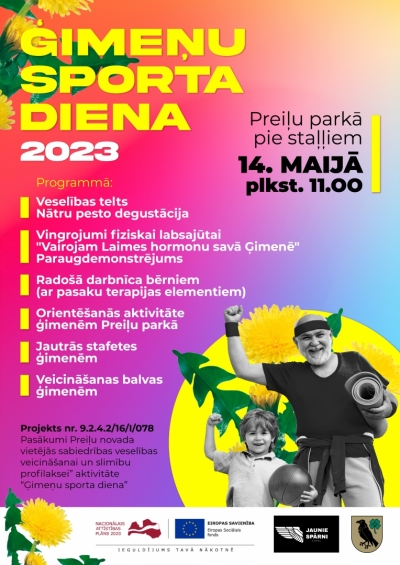 Ģimeņu sporta diena 2023