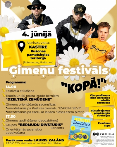 Ģimeņu festivāls “KOPĀ