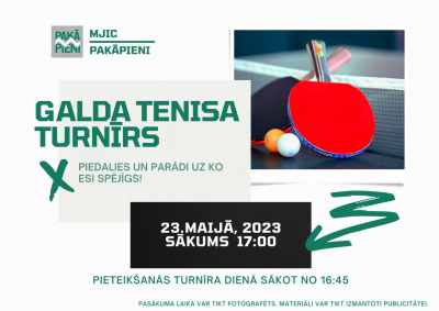 Galda tenisa turnīrs