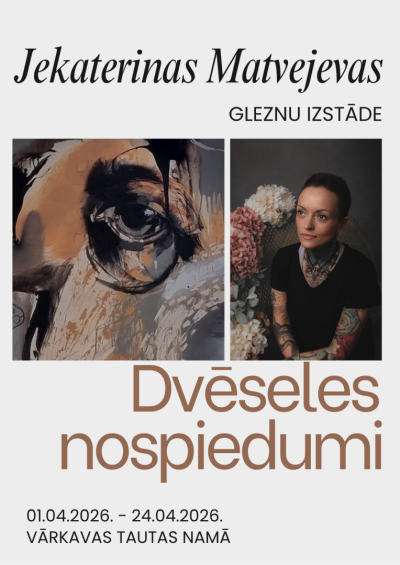 Jekaterinas Matvejevas gleznu izstāde "Dvēseles nospiedumi"