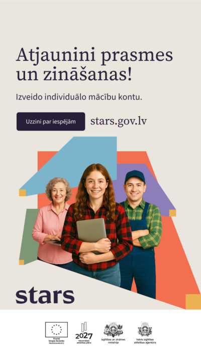 VIAA aicina visas Latvijas pašvaldības izplatīt informāciju par individuālo kontu platformu “STARS”