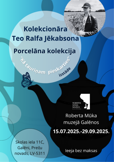 Teo Ralfa Jēkabsona Porcelāna kolekcija “Kā tauriņam pieskarties”