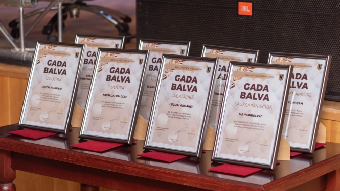 “Gada balva nozarē 2023” pasniegšanas ceremonija