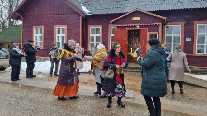 Vārkavā aizvadīts tradicionālais Meteņdienas pasākums