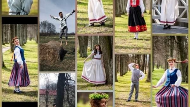 Preiļu novada Kultūras centra tautas mākslas kolektīvi piedalās virtuālā gājienā “Uzvelc tautas tērpu par godu Latvijai”