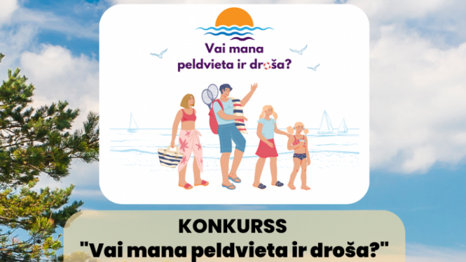 Konkurss "Vai mana peldvieta ir droša?"