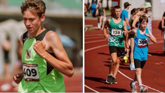 Preiļu novada BJSS sportistiem 10 medaļas Latvijas čempionātā vieglatlētikā U-14 un U-16 grupās