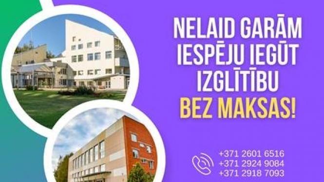 Valsts apmaksāta profesionālā izglītība personām ar invaliditāti un funkcionēšanas traucējumiem darbspējas vecumā (SIVA)