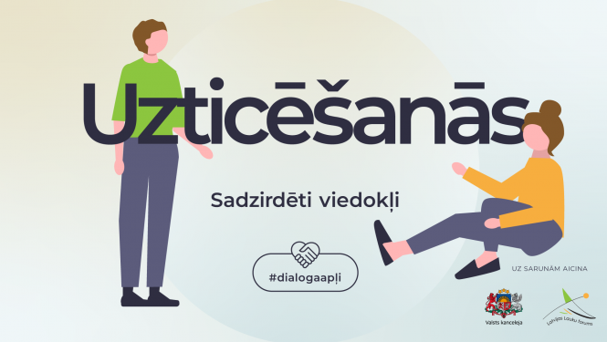 Sarunas ar iedzīvotājiem par uzticēšanās tēmu "Dialoga apļi"