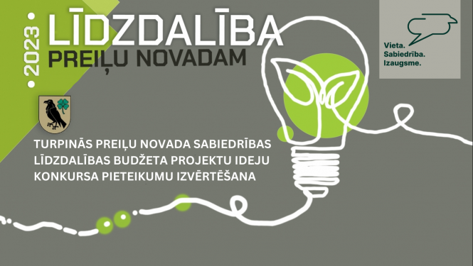 Turpinās Preiļu novada sabiedrības līdzdalības budžeta projektu ideju konkursa pieteikumu izvērtēšana