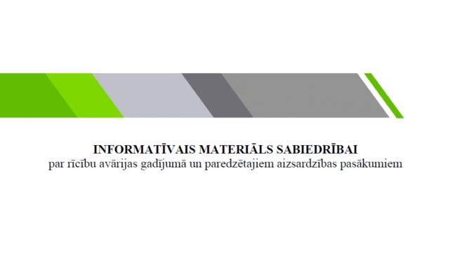 Informatīvais materiāls par rīcību avārijas gadījumā dabasgāzes pārvades sistēmas objektos un paredzētajiem aizsardzības pasākumiem