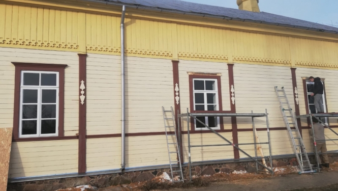 Īstenots projekts "Latvijas sakrālais mantojums. Moskvinas vecticībnieku draudzes lūgšanu nams - ārējo logu rāmju restaurācija"