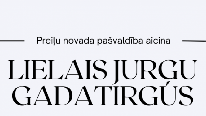 Aicinām tirgotājus pieteikt dalību Jurģu gadatirgū
