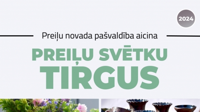 Aicinām pieteikt dalību Preiļu svētku tirgum