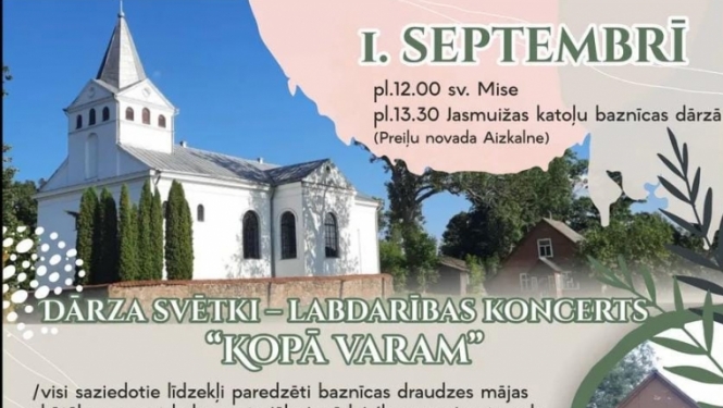 Dārza svētki - labdarības akcija "Kopā varam"