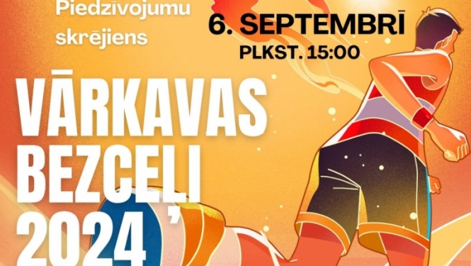 Piedzīvojumu skrējiens "Vārkavas bezceļi 2024"