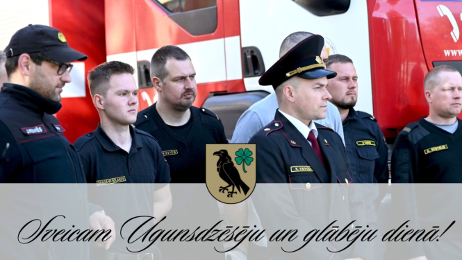 Sveicam Valsts ugunsdzēsēju un glābēju dienā!